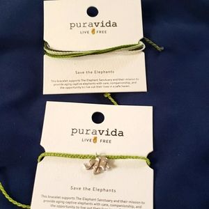 Pura vida bracelet set